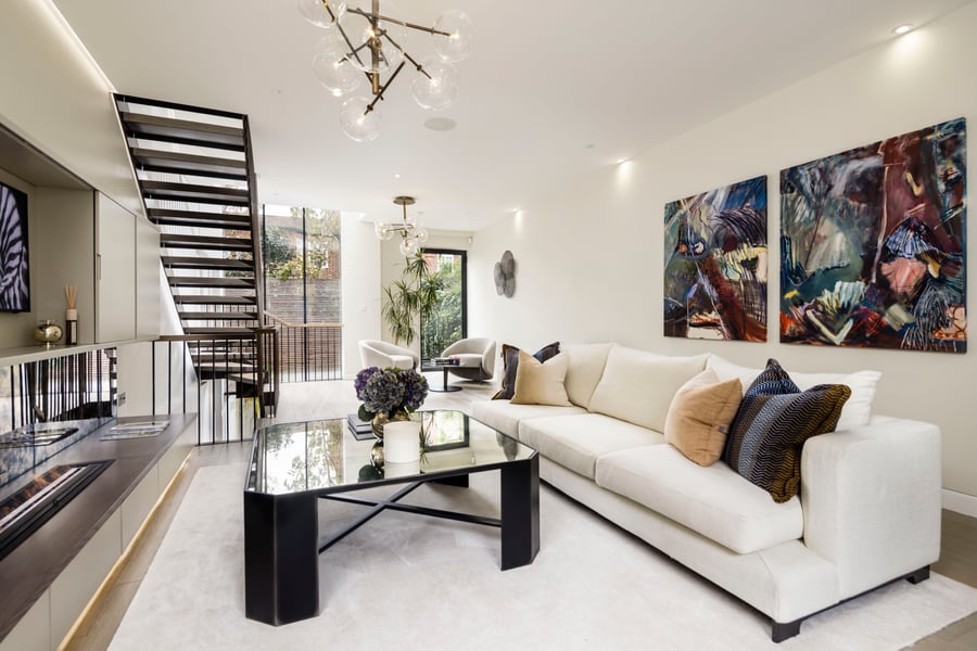 The living room